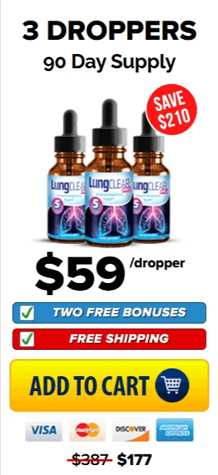 Lung clear pro price 3 bottle